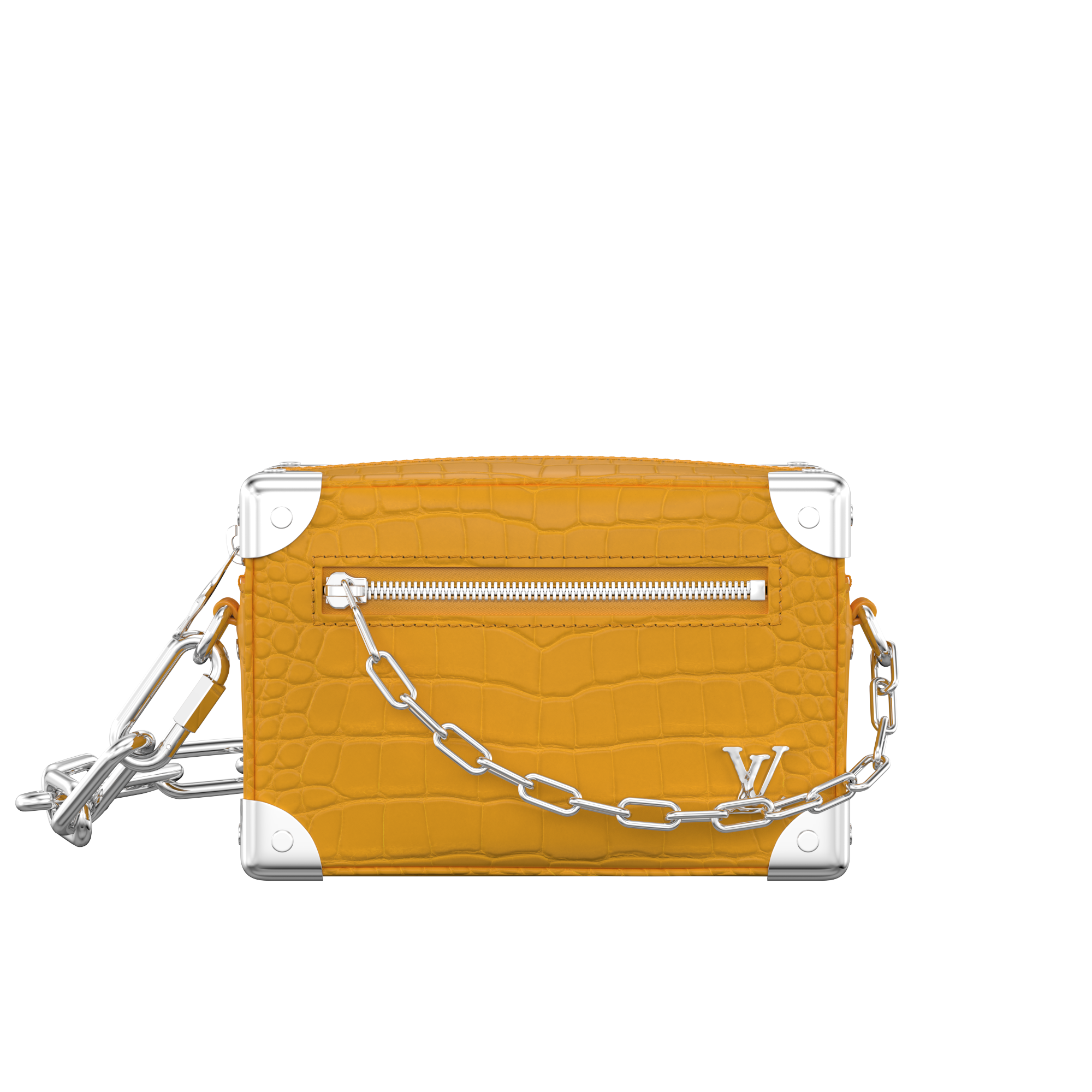 志歩ちゃんのパパ専用　LOUIS VUITTON ポシェット・トゥ・ゴー Mini Soft Trunk Crocodile Mat - Exotics personalization - N98498